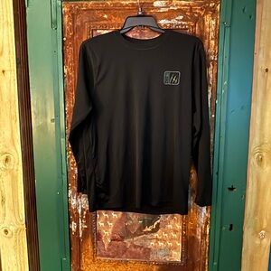 Men's Long-Sleeve Active Tee - Black